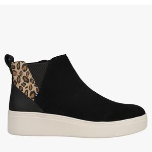TOMS Womens Jamie Leopard Sneakers 9.5